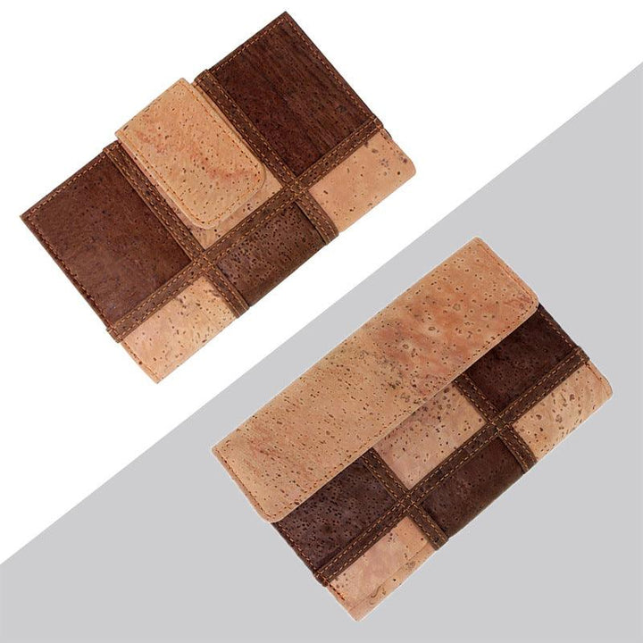 Cell Phone Wallet European And American Cork Clutch - Trendha