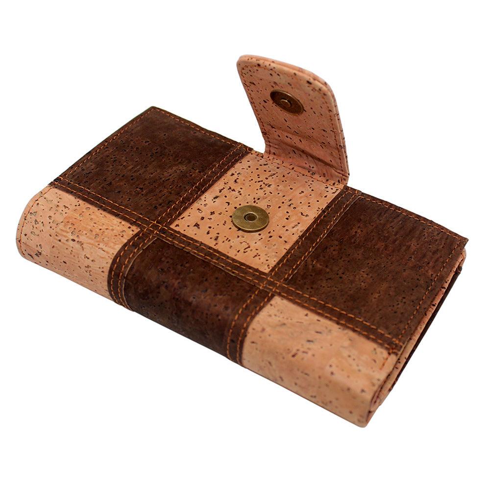 Cell Phone Wallet European And American Cork Clutch - Trendha