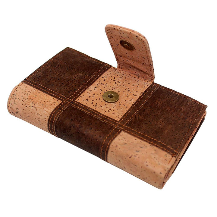 Cell Phone Wallet European And American Cork Clutch - Trendha