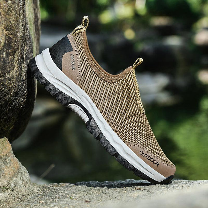 Breathable Hollow Fashion Slip-on Lazy Shoes - Trendha