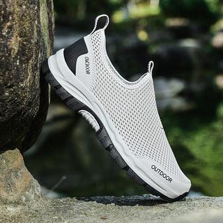 Breathable Hollow Fashion Slip-on Lazy Shoes - Trendha