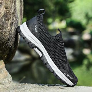 Breathable Hollow Fashion Slip-on Lazy Shoes - Trendha
