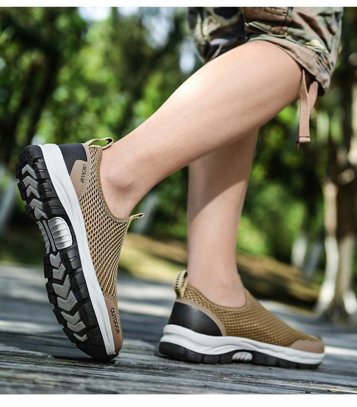 Breathable Hollow Fashion Slip-on Lazy Shoes - Trendha