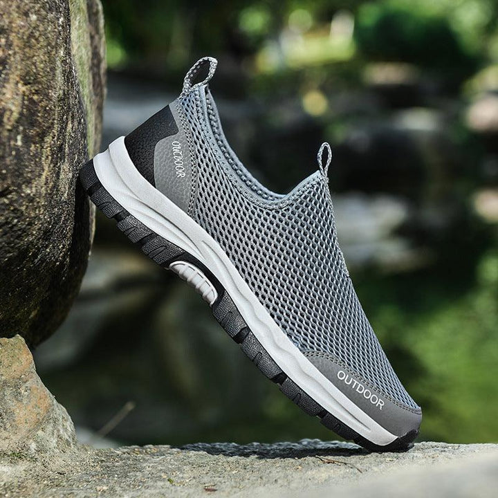 Breathable Hollow Fashion Slip-on Lazy Shoes - Trendha