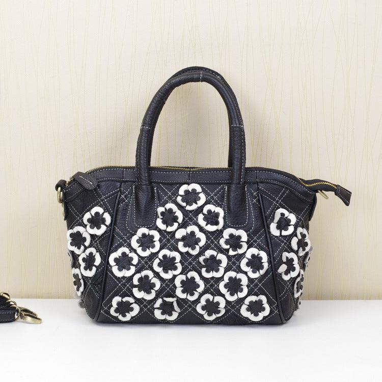 Genuine Leather Cowhide Fashion New Handbag Messenger Female Bag - Trendha