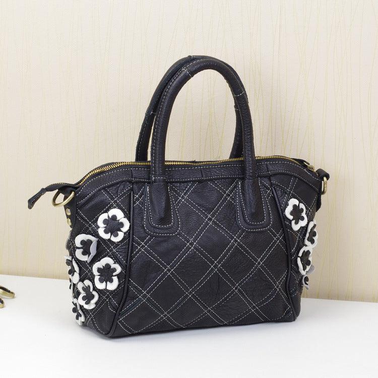 Genuine Leather Cowhide Fashion New Handbag Messenger Female Bag - Trendha