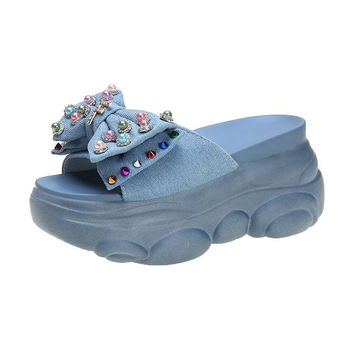 Women's 8cm Wedge Slippers New Summer Fashion - Trendha