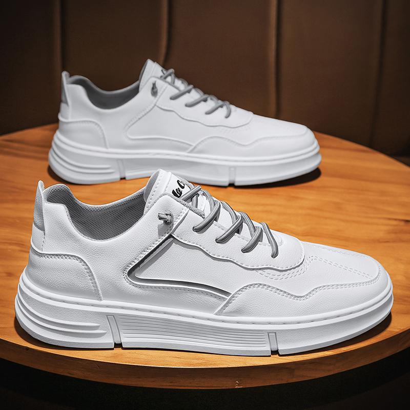 Little White Shoes Students Korean Style Trendy Shoes Men'S Shoes Live Live Delivery - Trendha