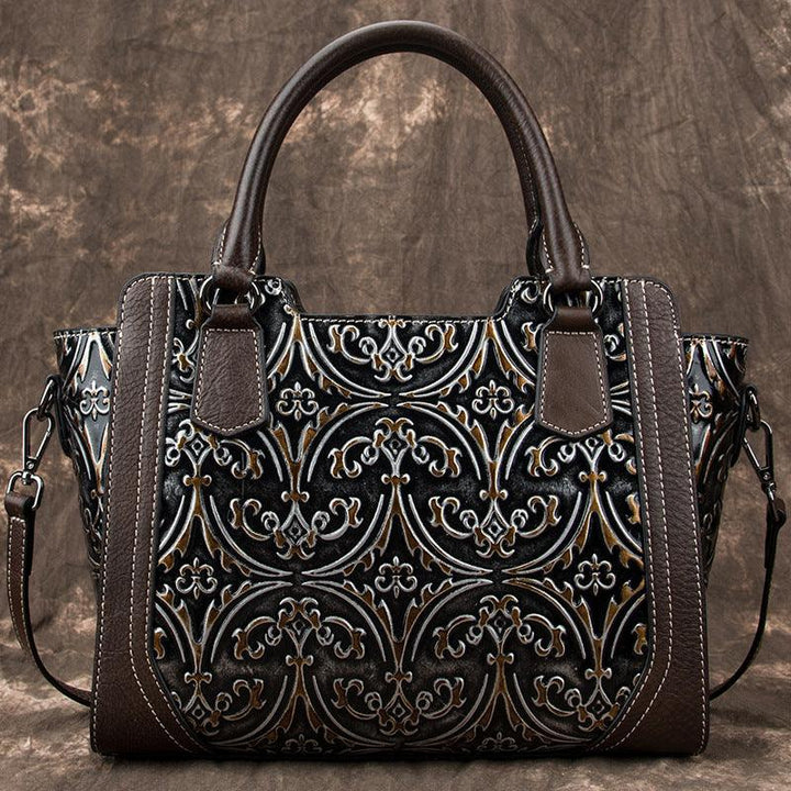 Large Capacity Retro Ladies Shoulder Bag Casual and Simple - Trendha