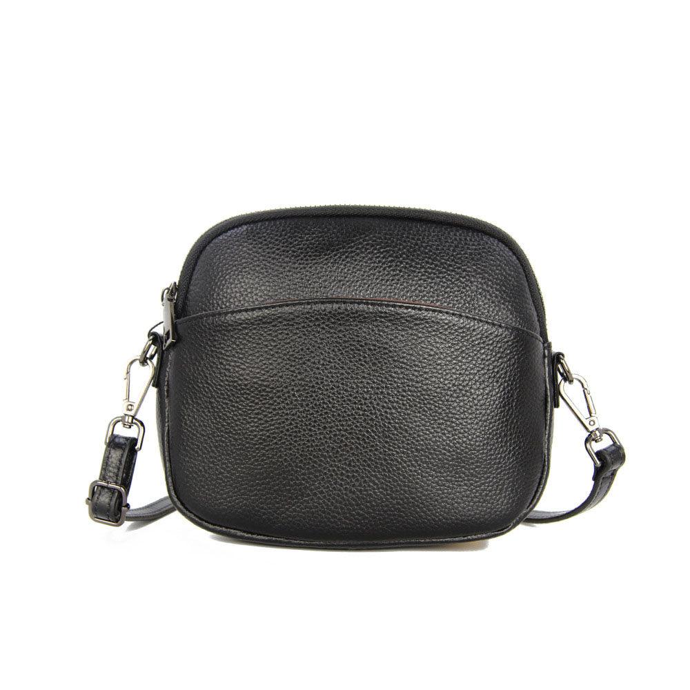 Mini Cowhide Shell Shoulder Bag