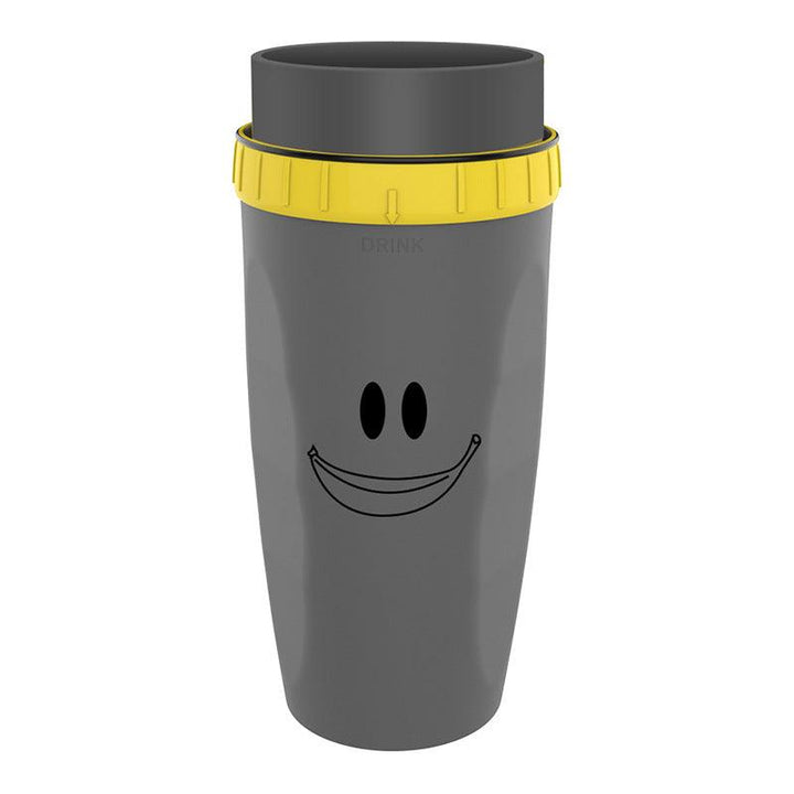 No Cover Twist Cup Travel Portable Cup Double Insulation Tumbler Straw Sippy Water Bottles Portable For Children Adults - Trendha