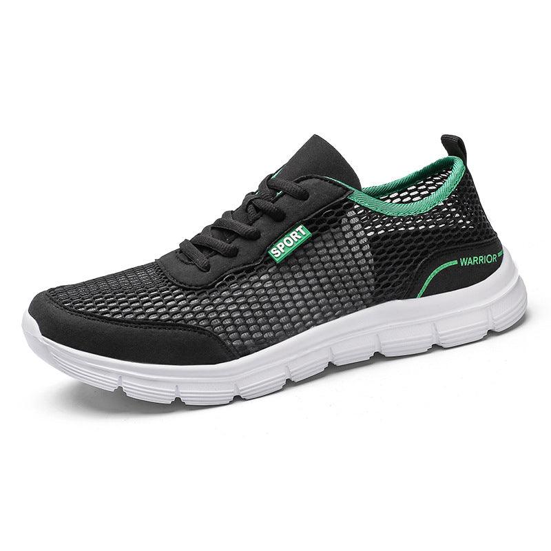 Air Mesh Shoes Men's Hole Tide Shoes Mesh Amazon Sneakers - Trendha