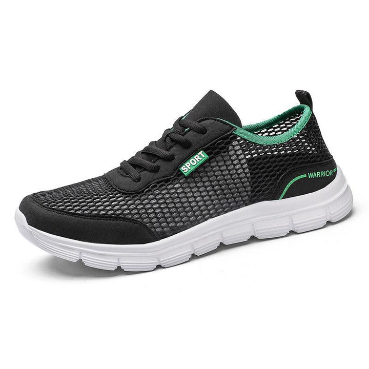 Air Mesh Shoes Men's Hole Tide Shoes Mesh Amazon Sneakers - Trendha
