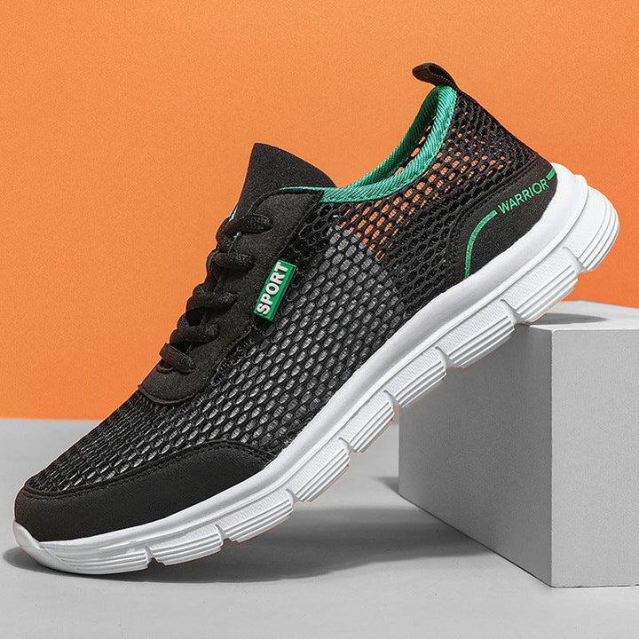 Air Mesh Shoes Men's Hole Tide Shoes Mesh Amazon Sneakers - Trendha