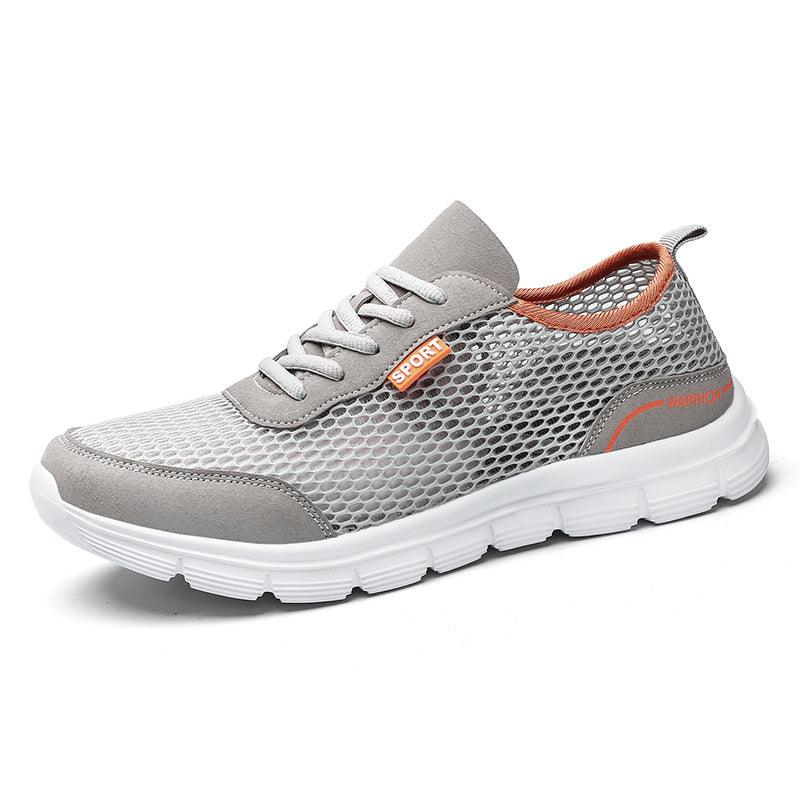 Air Mesh Shoes Men's Hole Tide Shoes Mesh Amazon Sneakers - Trendha