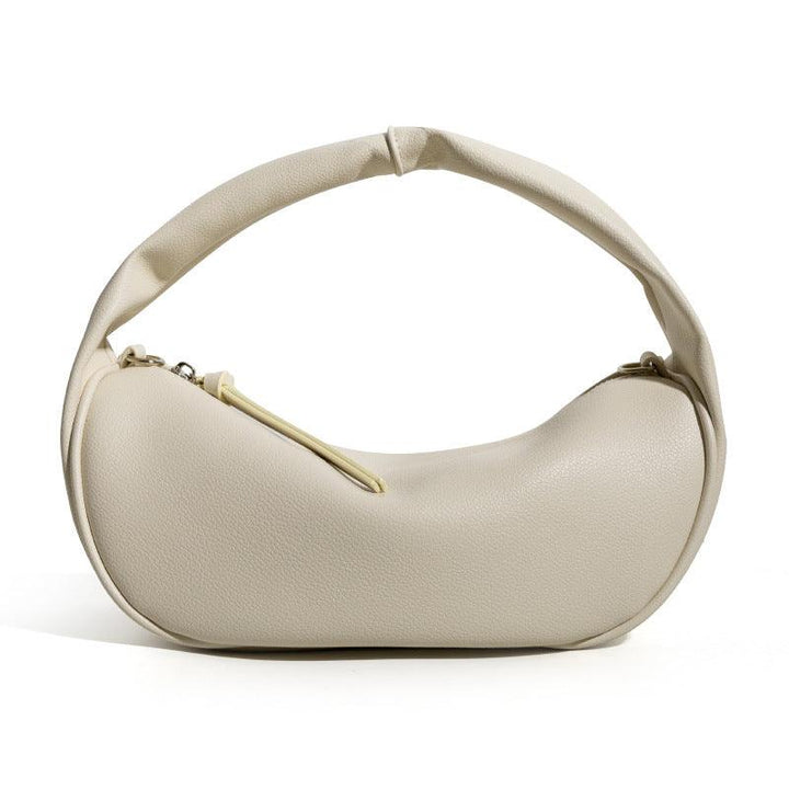 Korean Summer New Fashion Litchi Pattern Handbag Dumpling Bag - Trendha