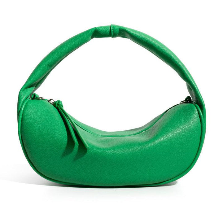 Korean Summer New Fashion Litchi Pattern Handbag Dumpling Bag - Trendha
