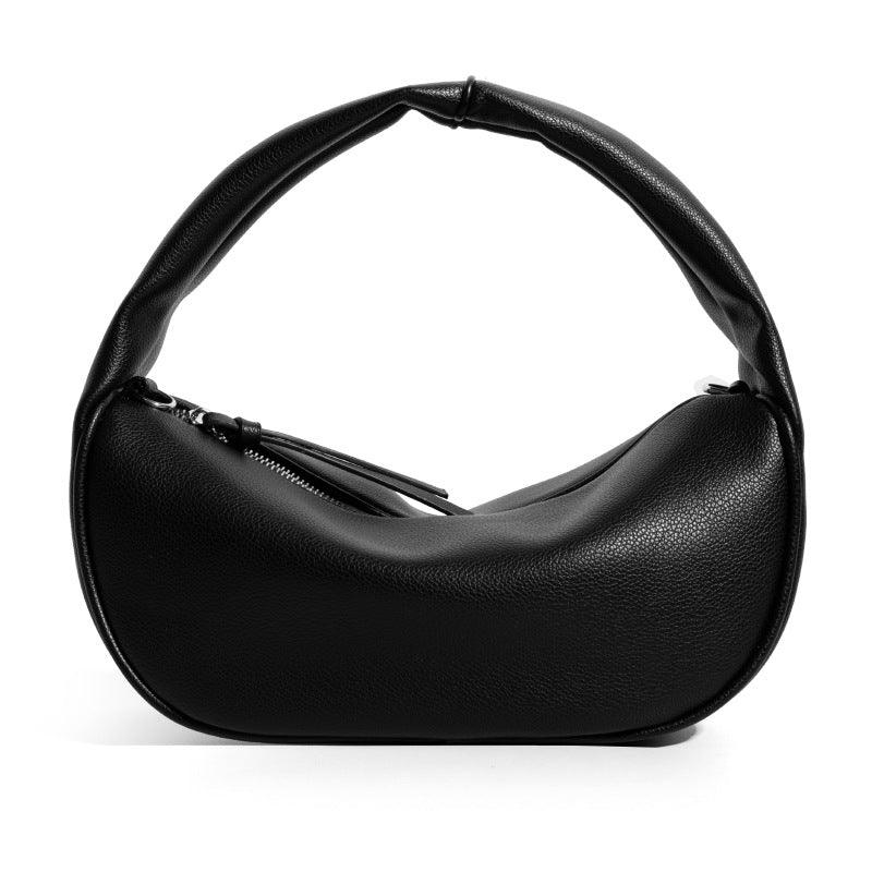 Korean Summer New Fashion Litchi Pattern Handbag Dumpling Bag - Trendha