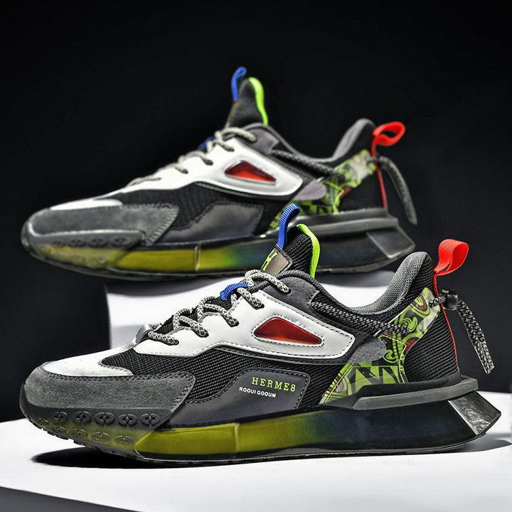 Mesh Breathable Popcorn Jelly Running Sneakers Men - Trendha