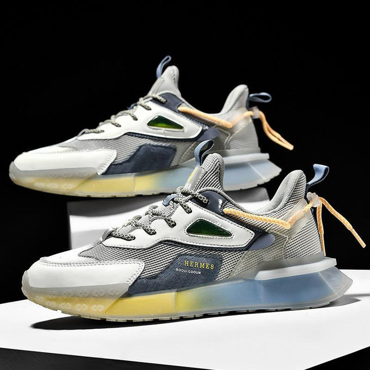 Mesh Breathable Popcorn Jelly Running Sneakers Men - Trendha