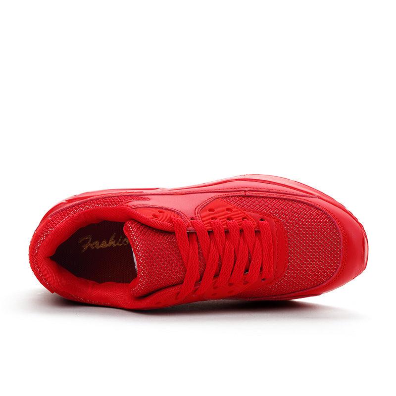 Running Shoes Korean Style Increased Thick-soled Lightweight Women's Sports Shoes - Trendha