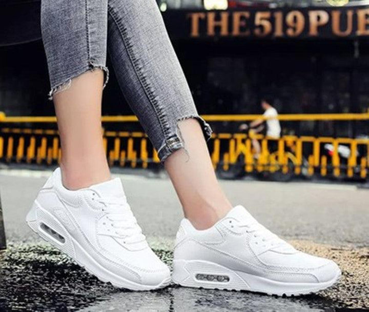 Running Shoes Korean Style Increased Thick-soled Lightweight Women's Sports Shoes - Trendha