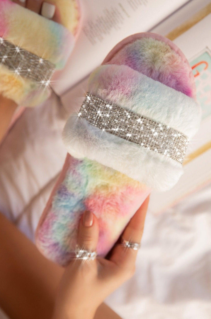 Flat-Heel Flat Round-Toe Slippers - Trendha