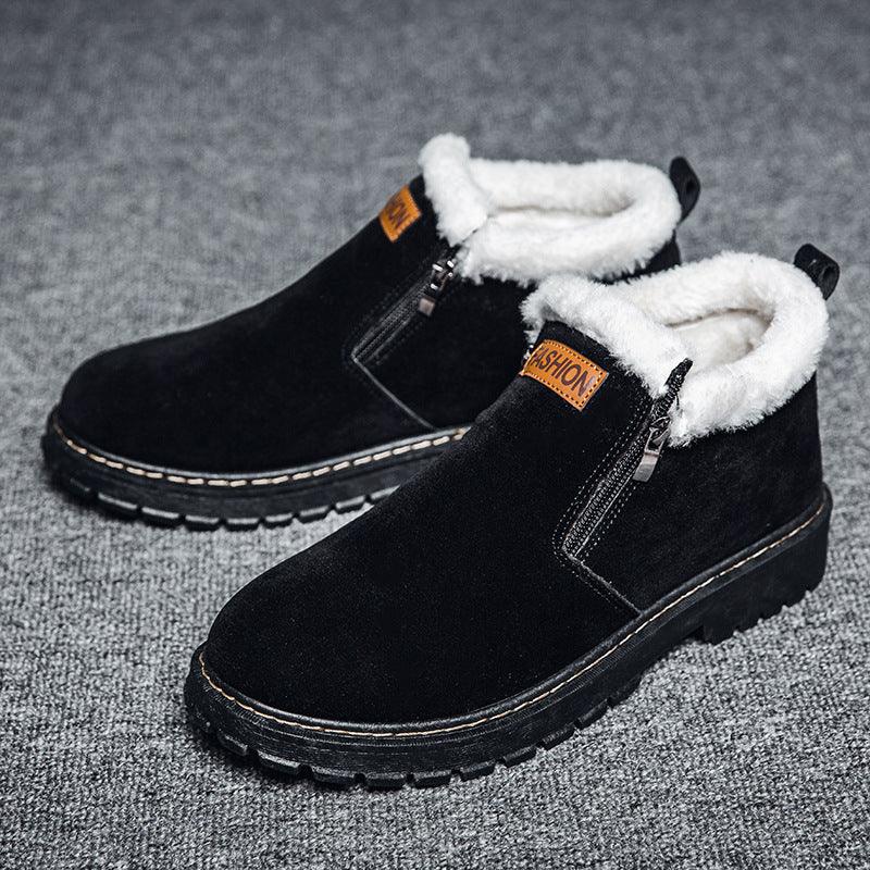 Winter Cotton Shoes Warm High-top Cotton Shoes Cotton Boots Snow Boots Plus Velvet - Trendha
