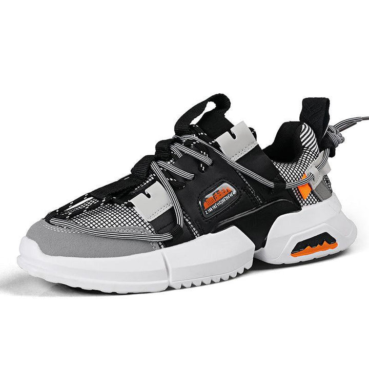 Retro Casual Shoes Fashion Trend Sports Shoes Light, Comfortable And Breathable Men's Shoes - Trendha