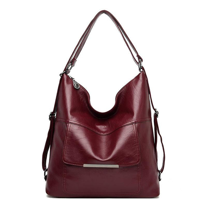Retro Large Capacity Single Shoulder Messenger Backpack - Trendha
