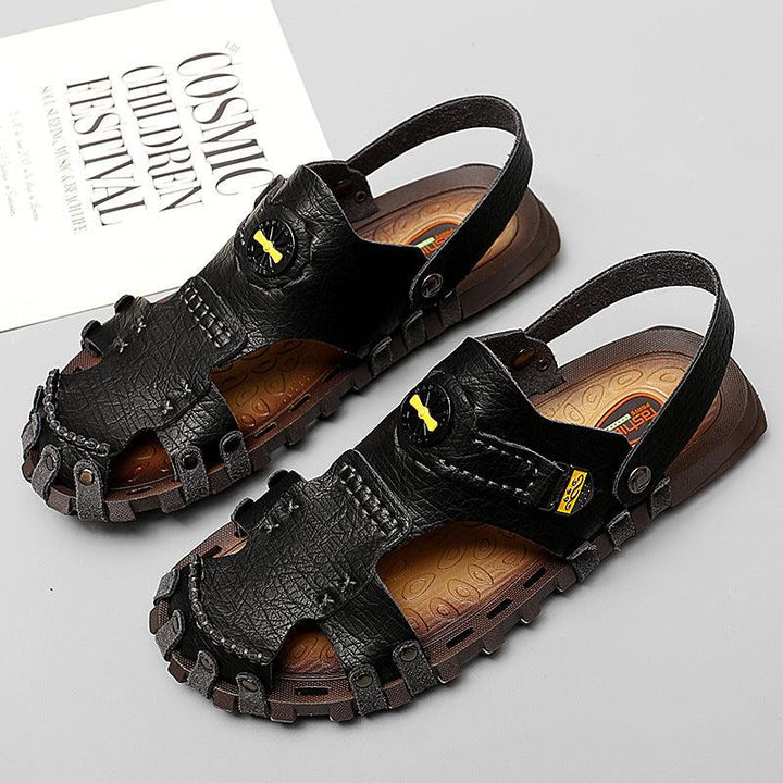 Men's Beach Breathable Soft Sole Casual Sandals - Trendha