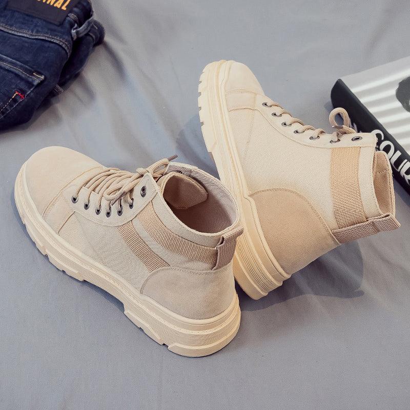 Desert Tide Shoes Breathable Canvas Men's Shoes - Trendha