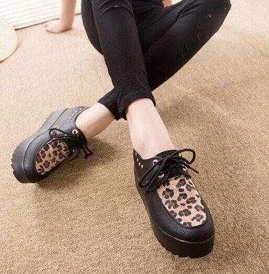 Little leather shoes female 2021 spring new wave Student Korean version of the British style brand shoes, casual shoes, women's shoes. - Trendha