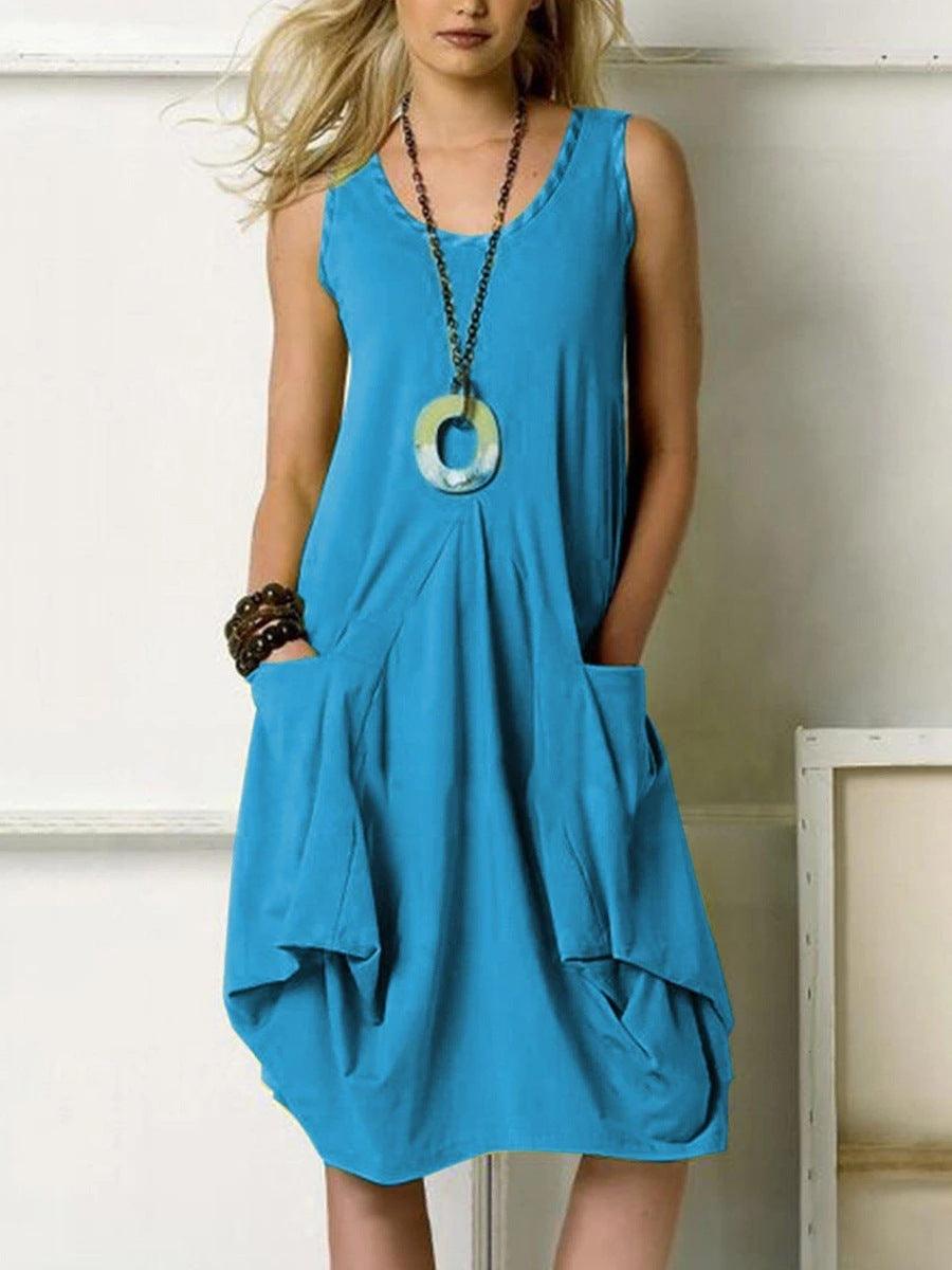 Irregular vest dress - Trendha