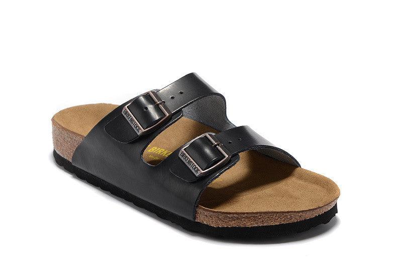 Double button cork sandals and slippers - Trendha