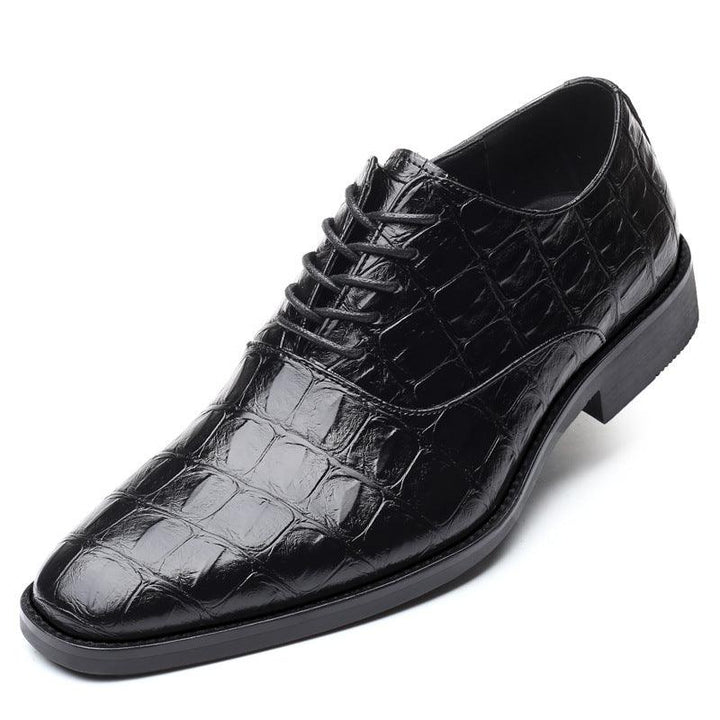 Men's Plus Size British Casual Leather Shoes - Trendha