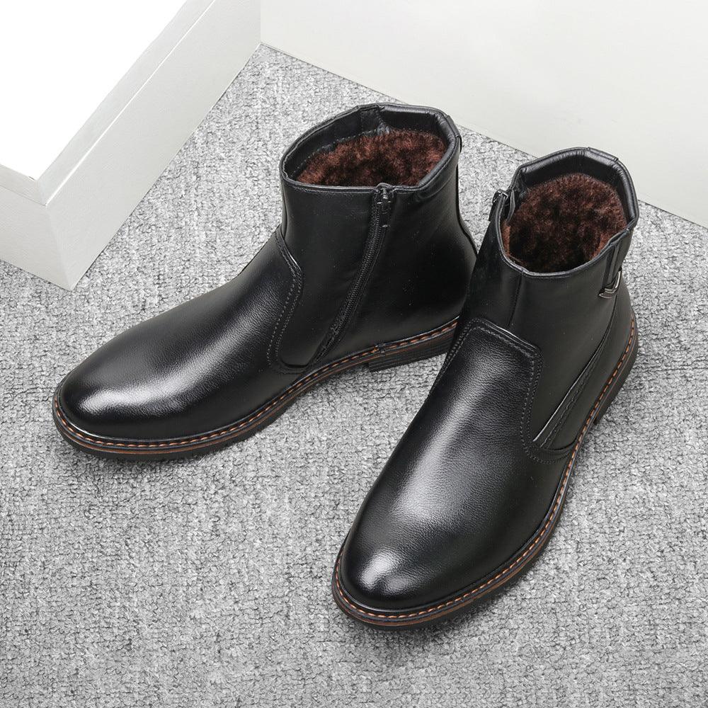 Retro Plush men's Boots - Trendha
