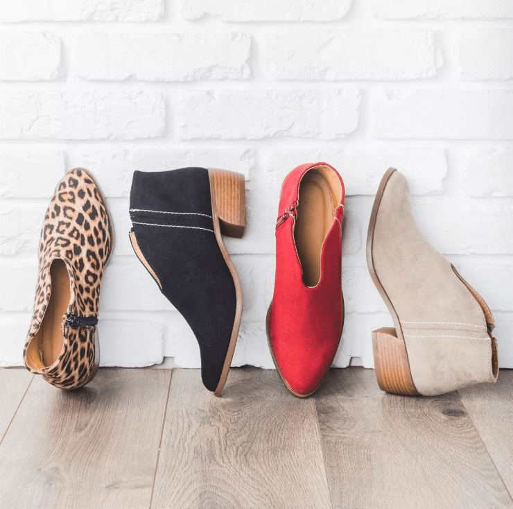 Leopard boots women's personality tassel leather boots new square with WISH booties - Trendha