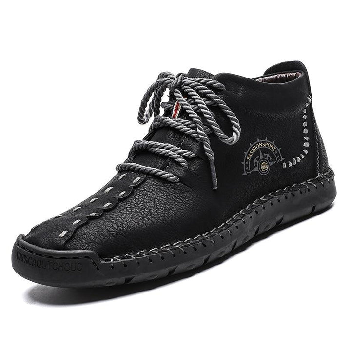 British lazy soft winter men's sports style cotton shoes - Trendha