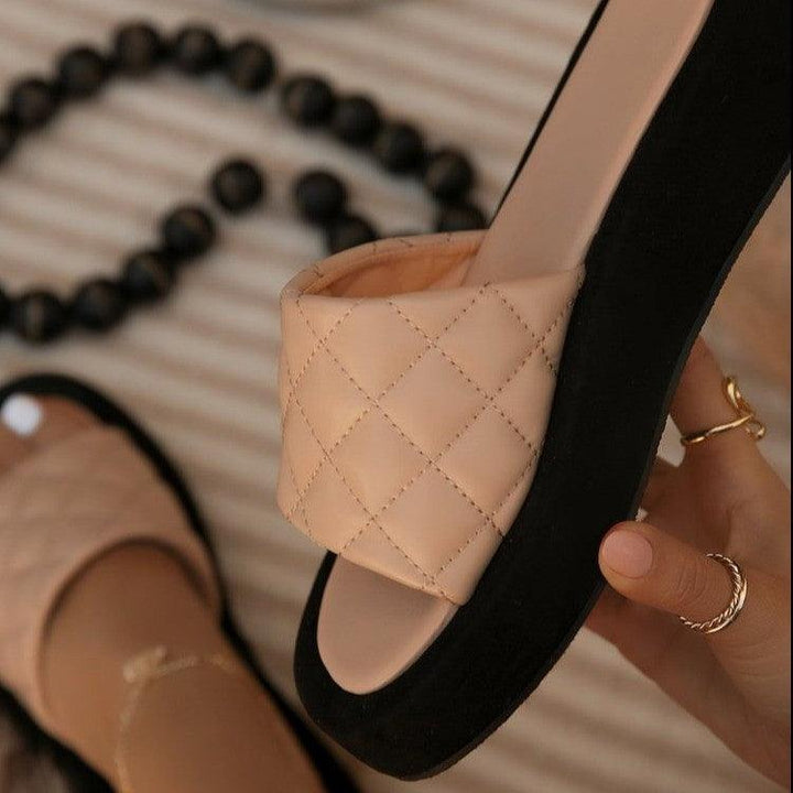 Women's European And American Beach Platform Sandals - Trendha