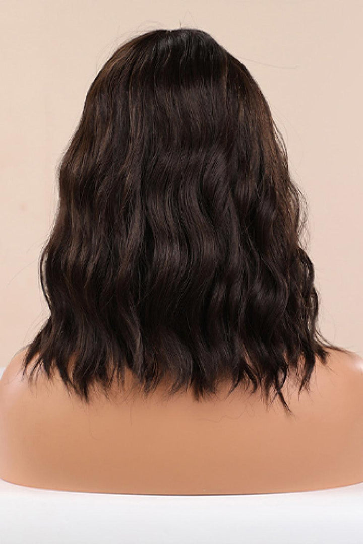 Natural Looking Synthetic Full Machine Bobo Wigs 12'' - Trendha