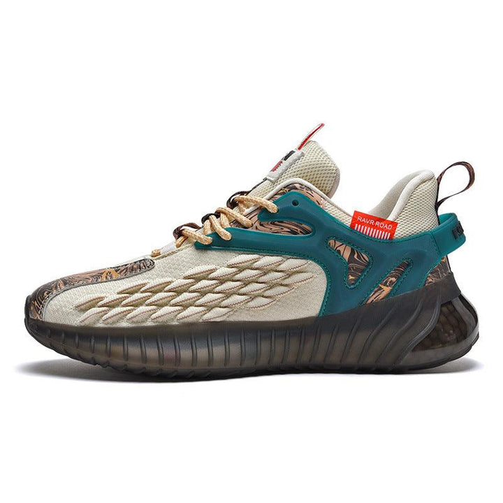 New Style Men's Shoes Fish Scale Net Coconut Shoes - Trendha