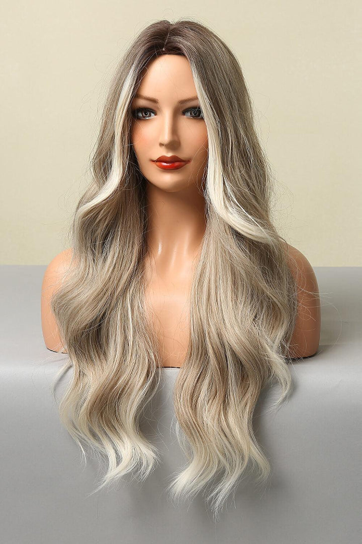 Full Machine Made Long Wave Wigs 26'' - Trendha