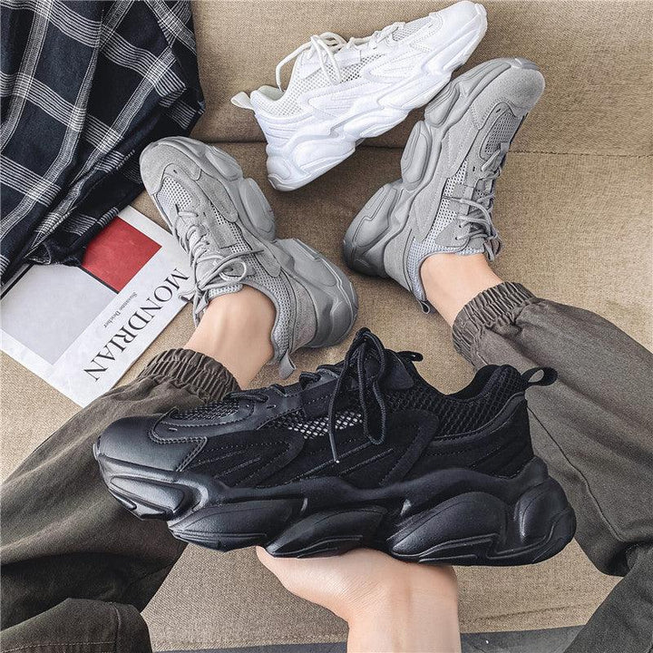 Breathable All-match Old Shoes Deep Mouth Mesh Increased - Trendha