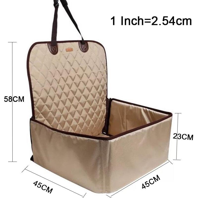 2 in 1 Dog Car Seat Cover and Carrier - Trendha