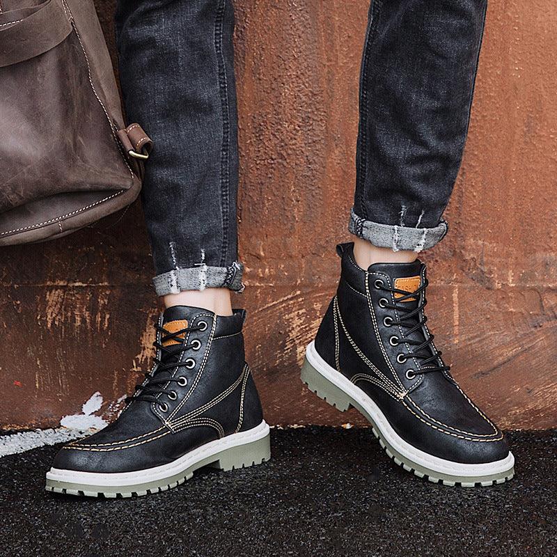 Casual English Style Martin boots - Trendha