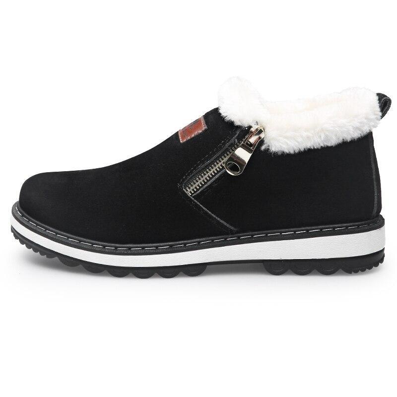 Winter Cotton Shoes Warm High-top Cotton Shoes Cotton Boots Snow Boots Plus Velvet - Trendha