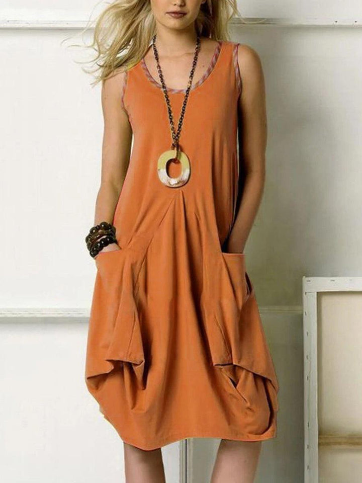 Irregular vest dress - Trendha