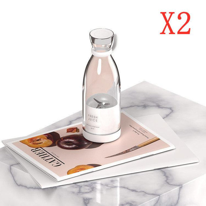 350ML Electric Juicer Blender Mixer USB Rechargeable Machine Household Portable Blender Maker Cup Kitchen Tool Kit - Trendha