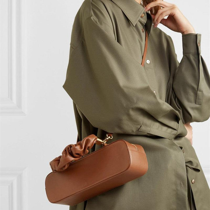 All-match temperament long shoulder diagonal bag - Trendha